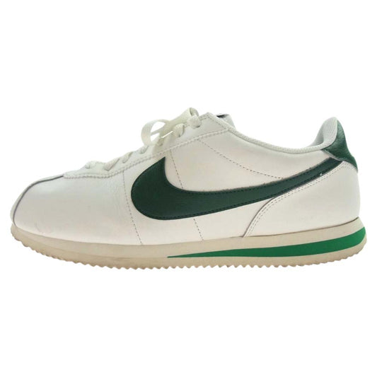 NIKE ナイキ WMNS Cortez Gorge Green and Malachite ウィメンズ コルテッツ ゴージグリーン アンド マラカイト スニーカー ホワイト系 グリーン系 28cm【中古】