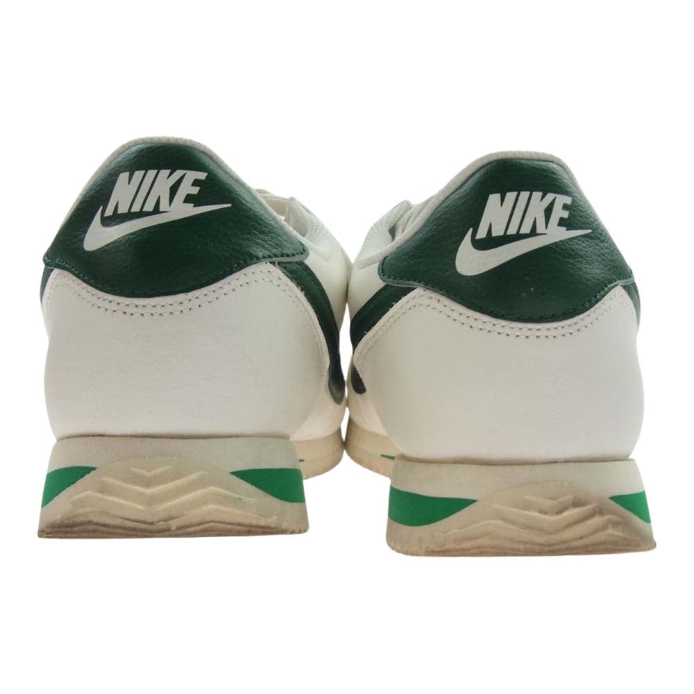 NIKE ナイキ WMNS Cortez Gorge Green and Malachite ウィメンズ コルテッツ ゴージグリーン アンド マラカイト スニーカー ホワイト系 グリーン系 28cm【中古】