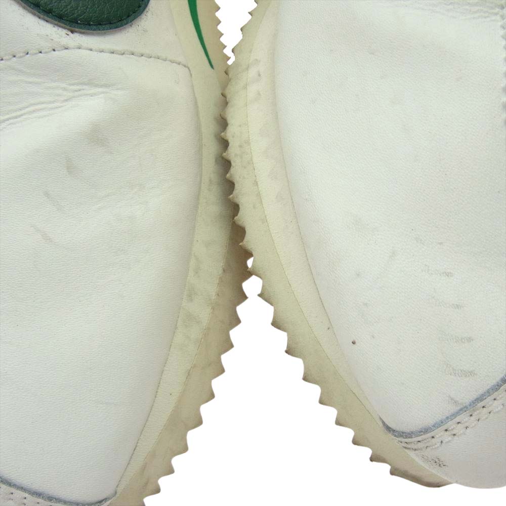 NIKE ナイキ WMNS Cortez Gorge Green and Malachite ウィメンズ コルテッツ ゴージグリーン アンド マラカイト スニーカー ホワイト系 グリーン系 28cm【中古】