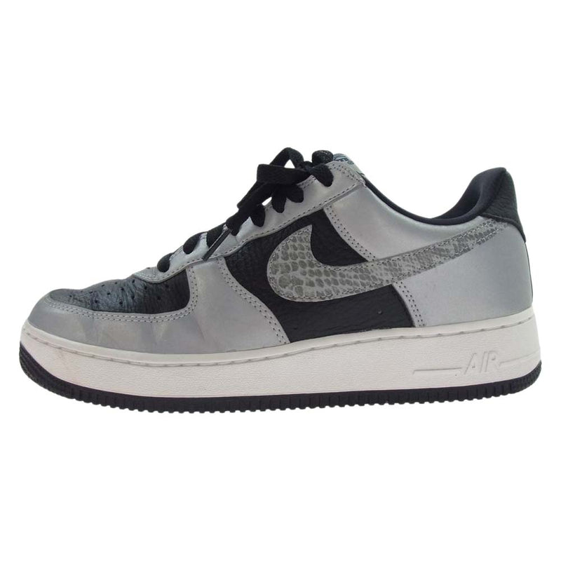 NIKE ナイキ DJ6033-001 Air Force 1 Low Silver Snake  エアフォース1 ロー シルバースネーク スニーカー シルバー系 ブラック系 27cm【中古】