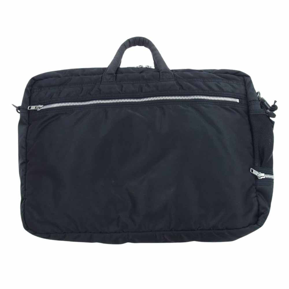 PORTER ポーター TANKER 2Way タンカー 2Way ショルダー バッグ ブリーフケース ブラック系【中古】