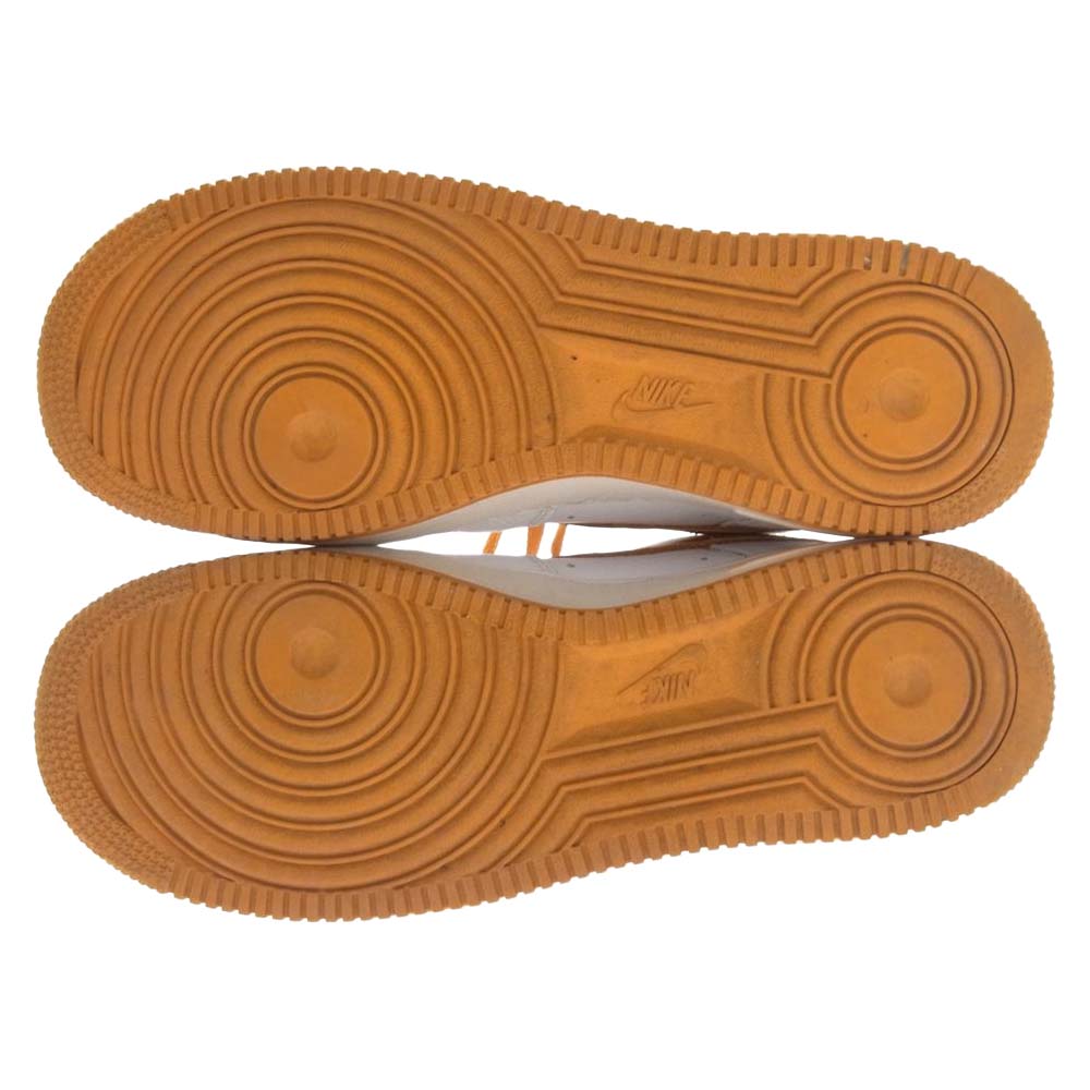 NIKE ナイキ 845053-103 AIR FORCE 1 LOW RETRO LA WHITE エアフォース1 ロー レトロ ロサンゼルス スニーカー ホワイト系 オレンジ系 26.5cm【中古】