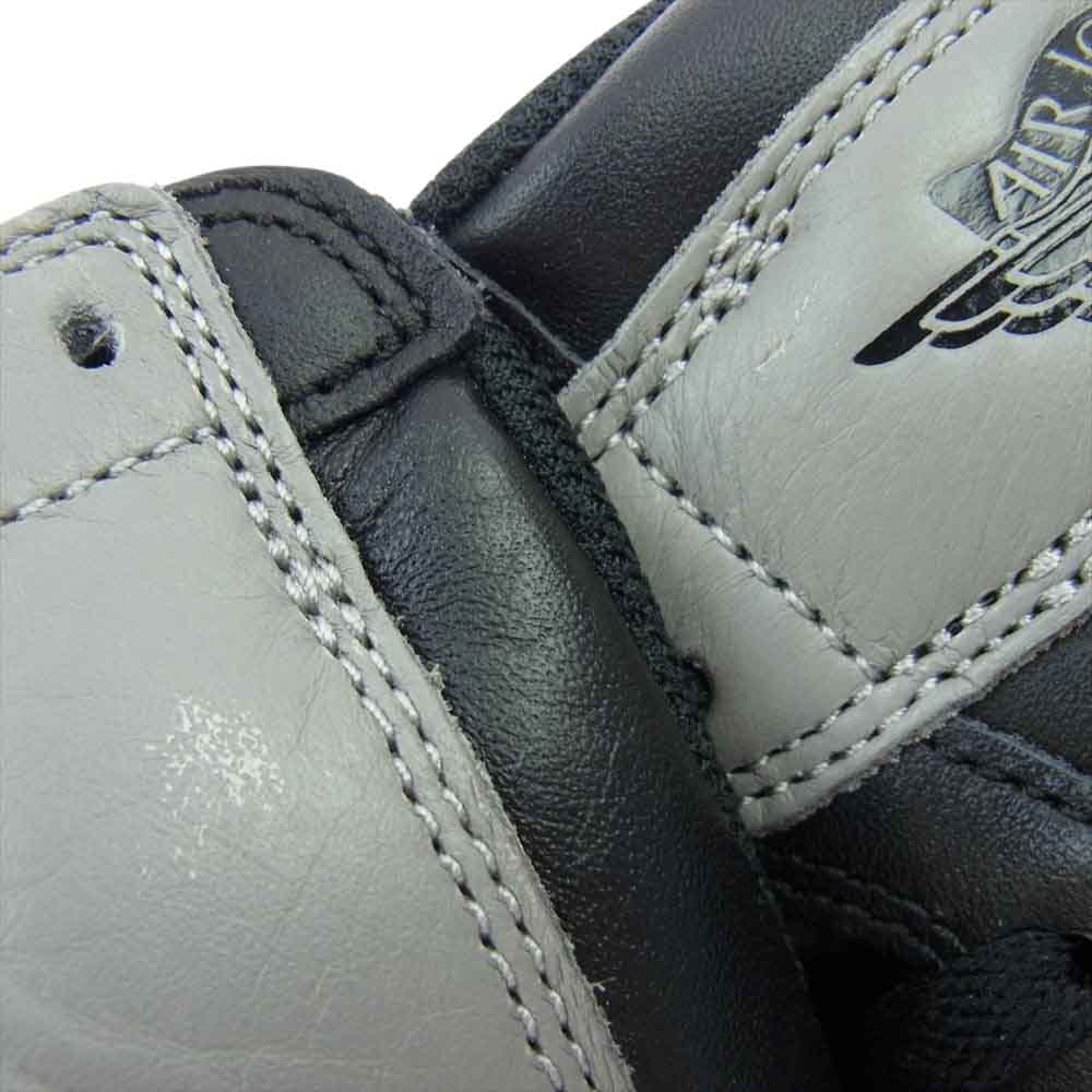 NIKE ナイキ 555088-013 Air Jordan 1 Retro High OG Shadow 2018 エアジョーダン1 レトロ ハイ OG シャドウ スニーカー ブラック系 26.5cm【中古】