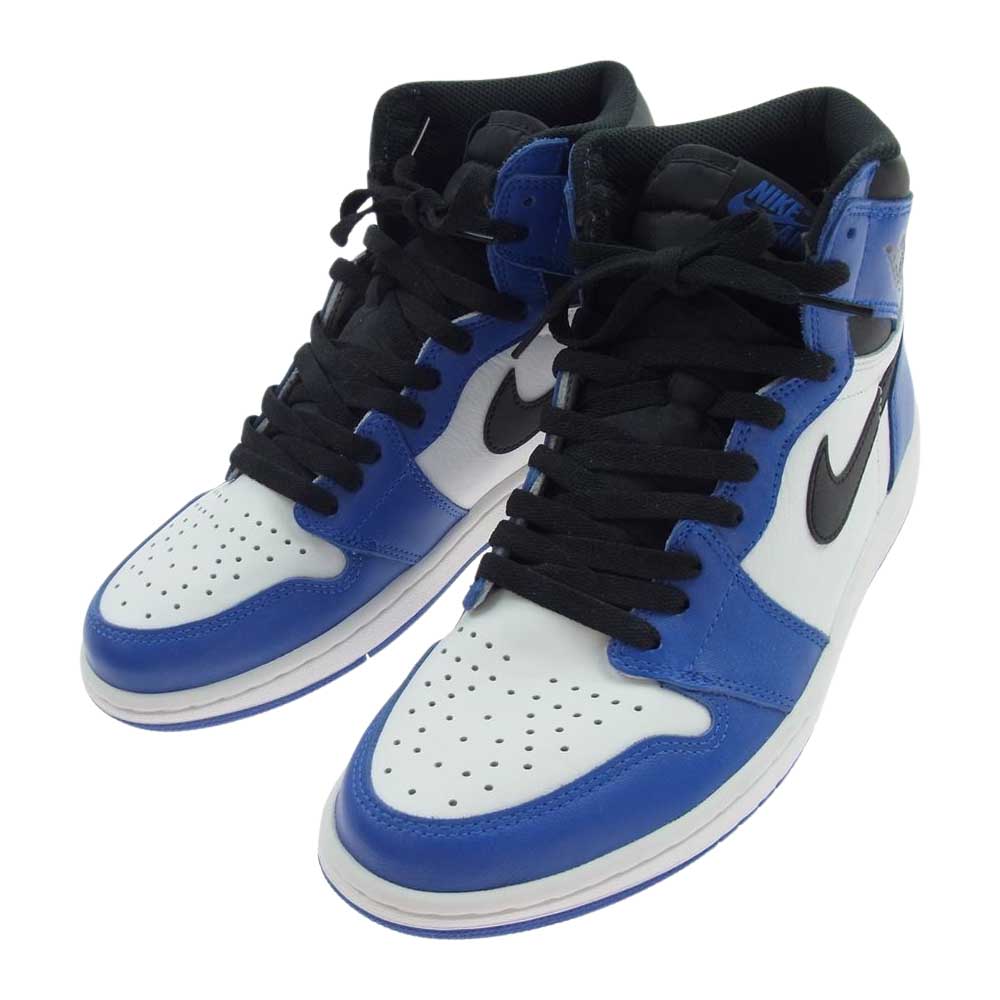 NIKE ナイキ 555088-403 Air Jordan 1 Retro High OG Game Royal エアジョーダン1 レトロ ハイ OG ゲーム ロイヤル スニーカー ブルー系 27cm【美品】【中古】