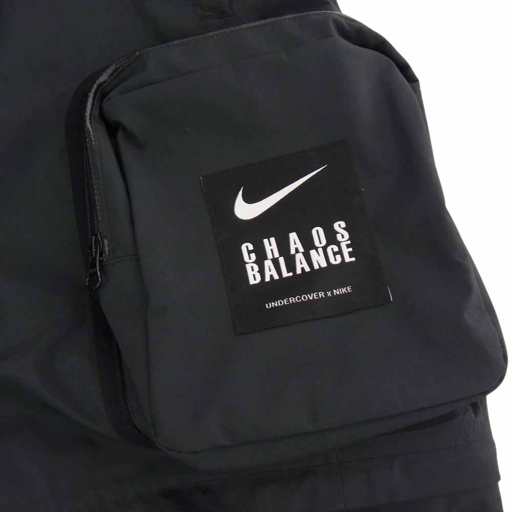 UNDERCOVER アンダーカバー 20AW CZ4704-010 × NIKE 2in1 PANTS ナイキ ナイロン カーゴ パンツ ブラック系 L【中古】