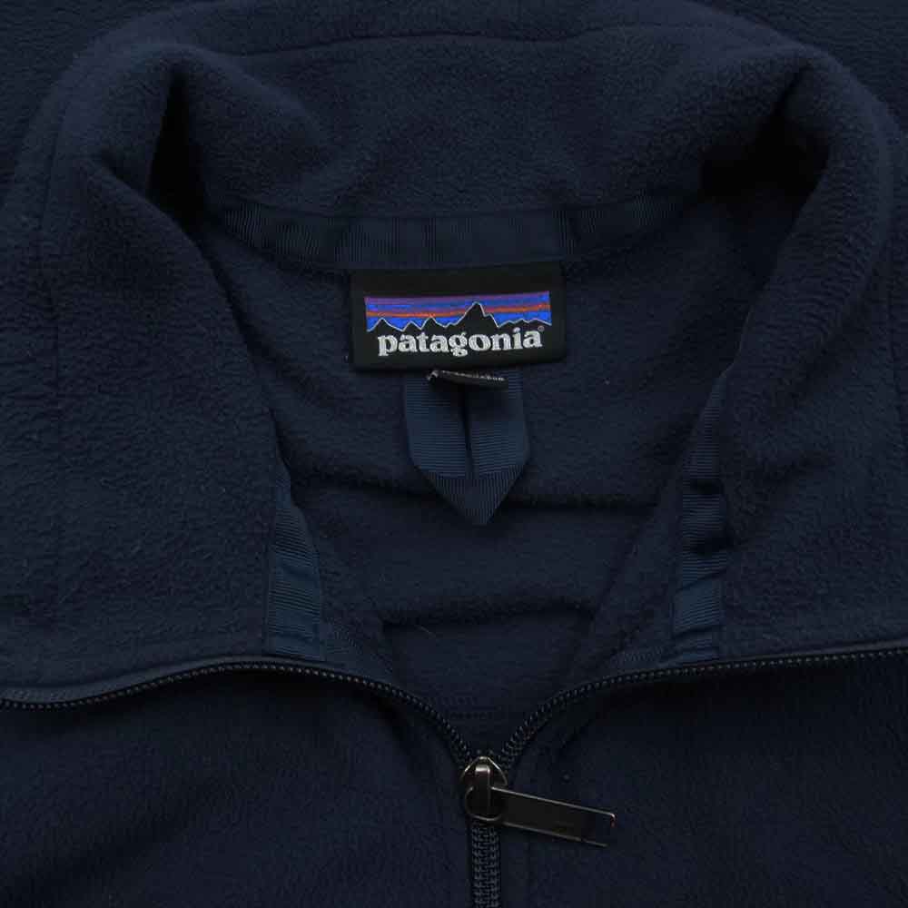 patagonia パタゴニア 26171 マイクロD フリース ジップアップ ジャケット ネイビー系 L【中古】