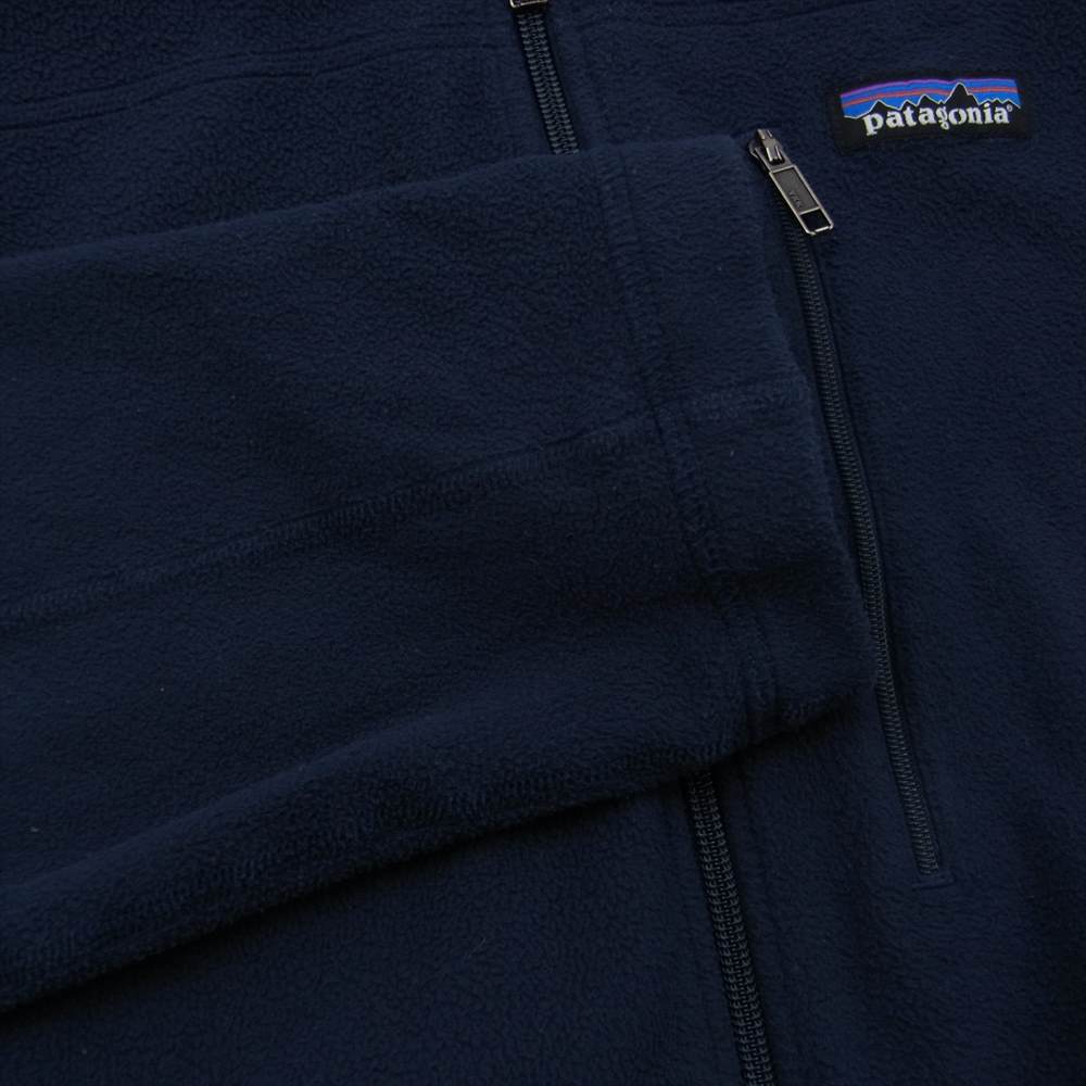 patagonia パタゴニア 26171 マイクロD フリース ジップアップ ジャケット ネイビー系 L【中古】