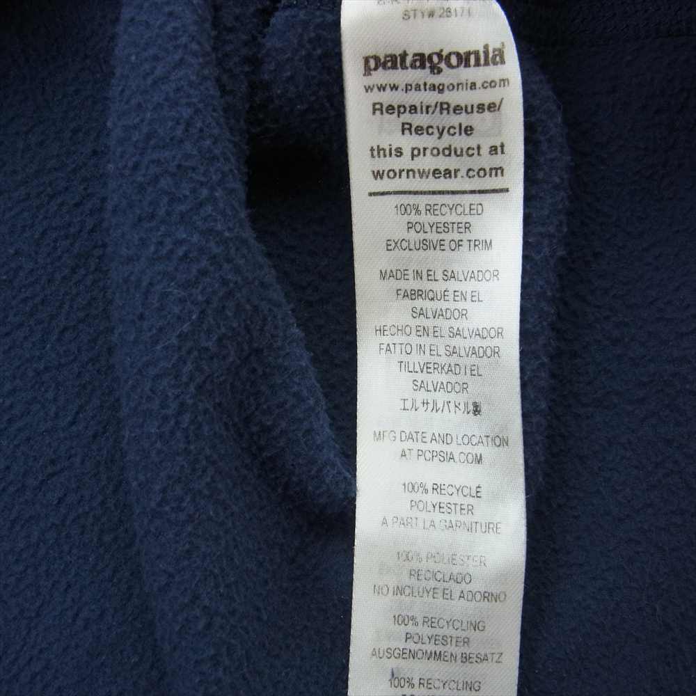 patagonia パタゴニア 26171 マイクロD フリース ジップアップ ジャケット ネイビー系 L【中古】