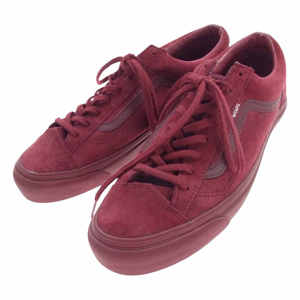 WTAPS ダブルタップス 15AW 152BWVND-FWM03S VANS バンス OG Style 36LX オールドスクール ローカット スニーカー ワインレッド系 29cm【中古】