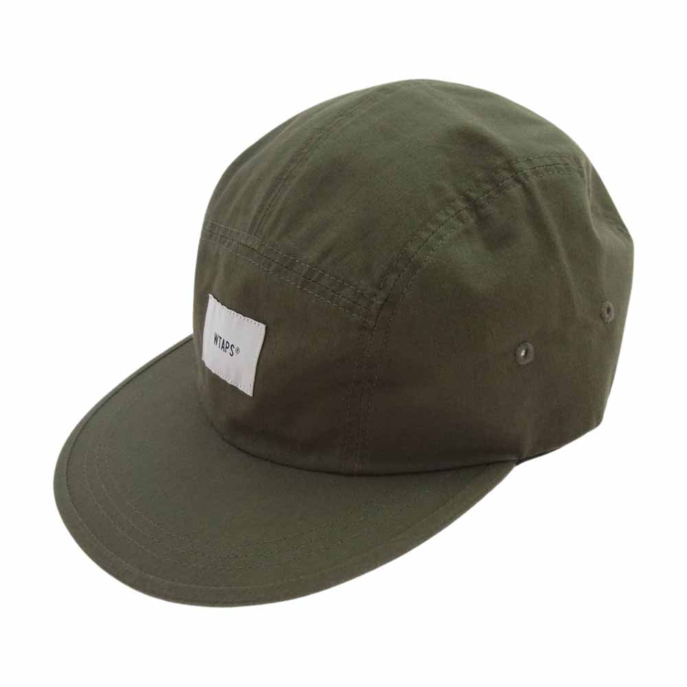 WTAPS ダブルタップス 18AW 182HCDT-HT02 T 5 02 CAP ロゴ ミリタリー キャップ 帽子 モスグリーン系 X 00【中古】