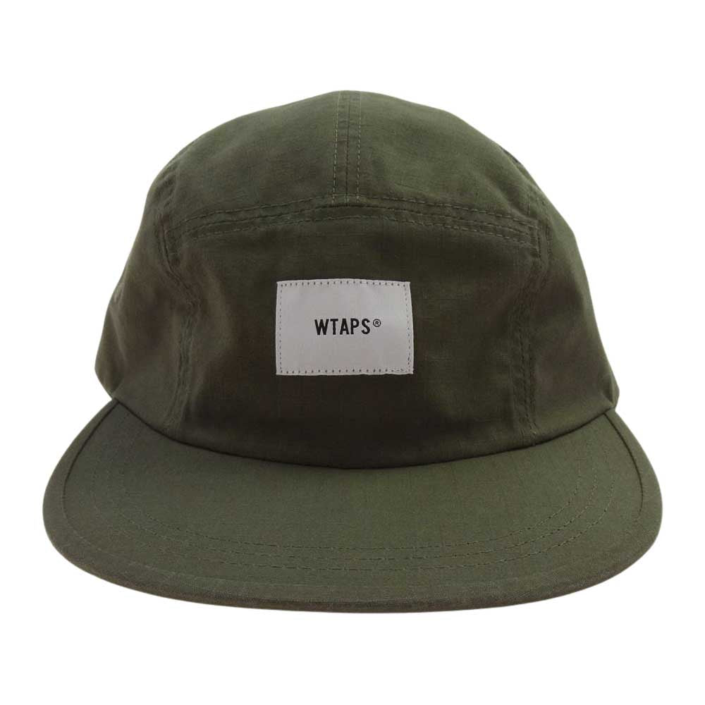 WTAPS ダブルタップス 18AW 182HCDT-HT02 T 5 02 CAP ロゴ ミリタリー キャップ 帽子 モスグリーン系 X 00【中古】