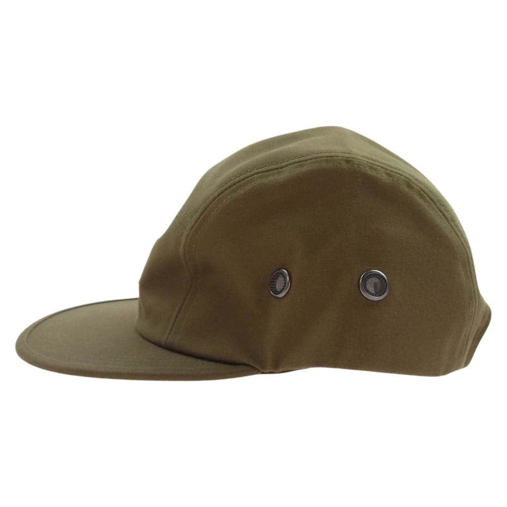 WTAPS ダブルタップス 21SS 211HCDT-HT01 T-5 01 CAP COTTON SATIN ロゴ キャップ 帽子 モスグリーン系 X 00【中古】