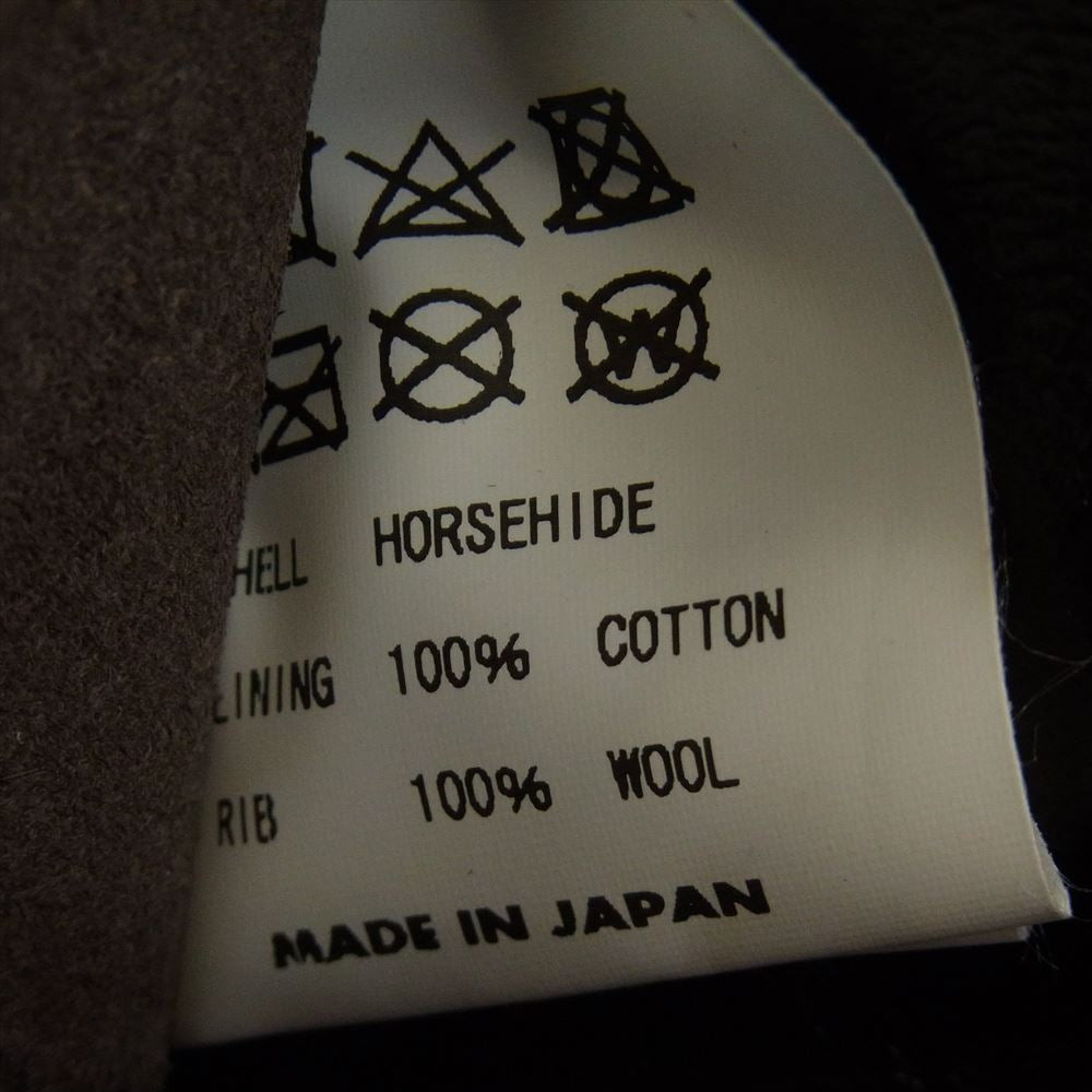 Buzz Rickson's バズリクソンズ BR80593 Type A-2 CONTRACT No. W535 AC-23380 ROUGH WEAR CLOTHING CO ラフウェア 復刻 ホースハイド 馬革 レザー ジャケット ブラウン系 42【美品】【中古】