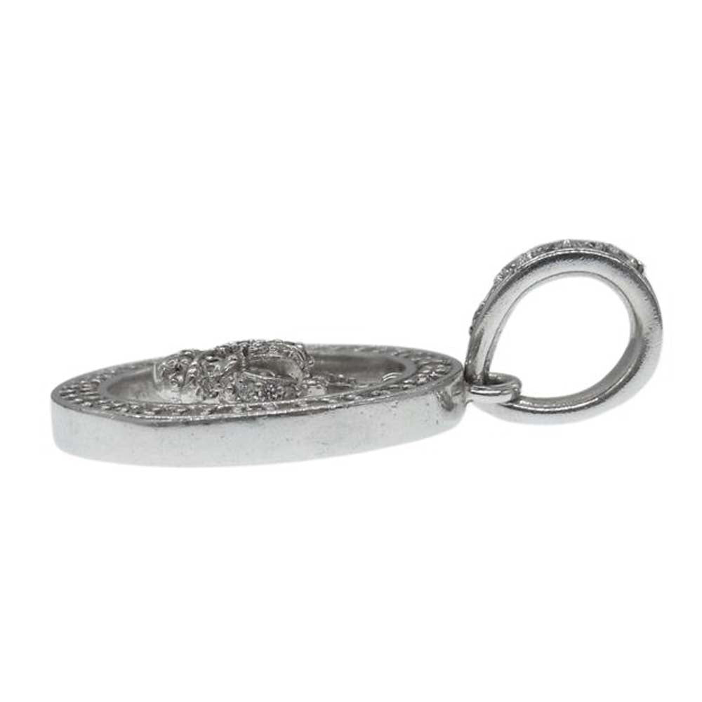 Justin Davis ジャスティンデイビス SPJ177  ST.MARTIN PENDANT クラウン サークル ペンダントトップ シルバー系【中古】