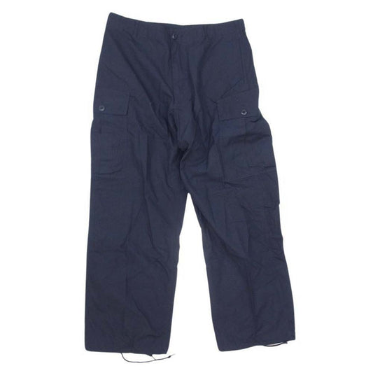 BEAMS ビームス 38-24-0081-803 PLUS MIL 6 Pocket 80/3 Ripstop ミリタリー リップストップ カーゴ パンツ ネイビー ネイビー系 M【中古】