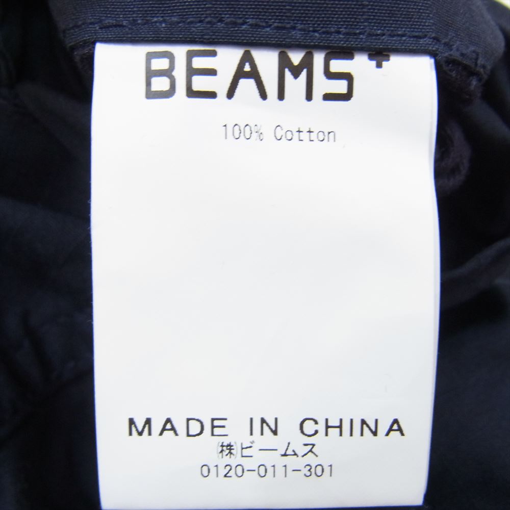 BEAMS ビームス 38-24-0081-803 PLUS MIL 6 Pocket 80/3 Ripstop ミリタリー リップストップ カーゴ パンツ ネイビー ネイビー系 M【中古】