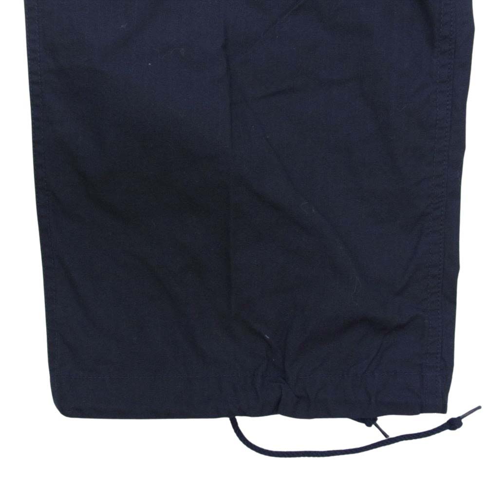 BEAMS ビームス 38-24-0081-803 PLUS MIL 6 Pocket 80/3 Ripstop ミリタリー リップストップ カーゴ パンツ ネイビー ネイビー系 M【中古】