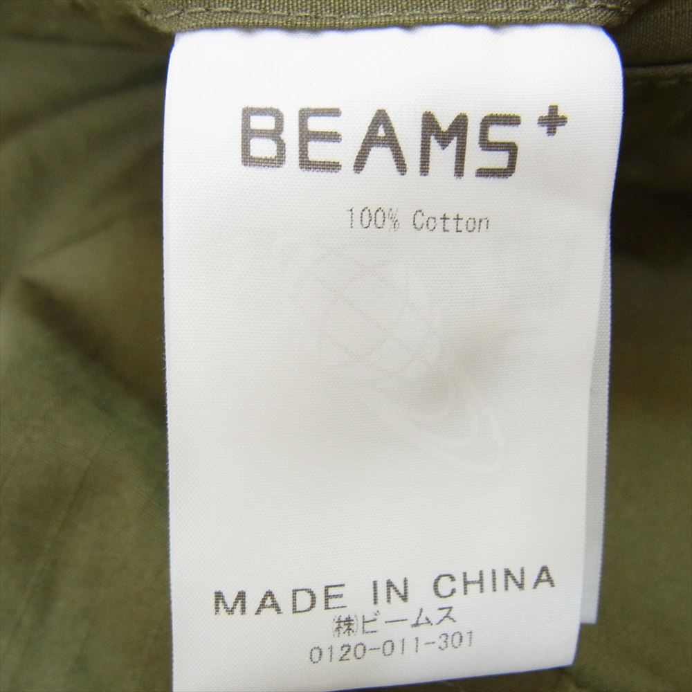 BEAMS ビームス 38-24-0081-803 PLUS MIL 6 Pocket 80/3 Ripstop ミリタリー リップストップ カーゴ パンツ グリーン グリーン系 M【中古】