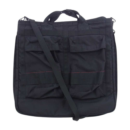 BRIEFING ブリーフィング BEAMS PLUS別注 COCKPIT BAG コックピット トート バッグ ブラック系 FREE【新古品】【未使用】【中古】