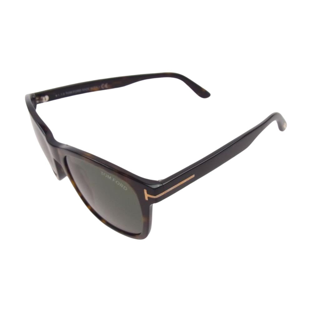 TOM FORD トムフォード TF595-F  Eric-02 エリック ウエリントン サングラス アイウェア ダークブラウン系 55□19 145 *3【中古】