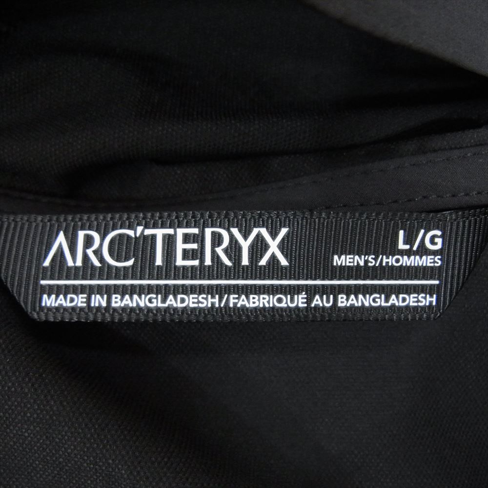 ARC'TERYX アークテリクス X000007669 GAMMA LIGHTWEIGHT HOODY ガンマ ライトウェイト フーディ ジャケット ブラック系 L【極上美品】【中古】