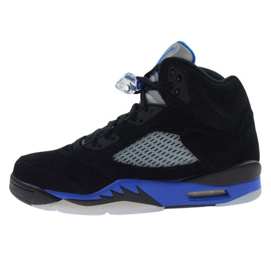 NIKE ナイキ CT4838-004 Air Jordan 5 Retro Racer Blue エアジョーダン 5 レトロ レーサー ブルー スニーカー ブラック系 27.5cm【極上美品】【中古】