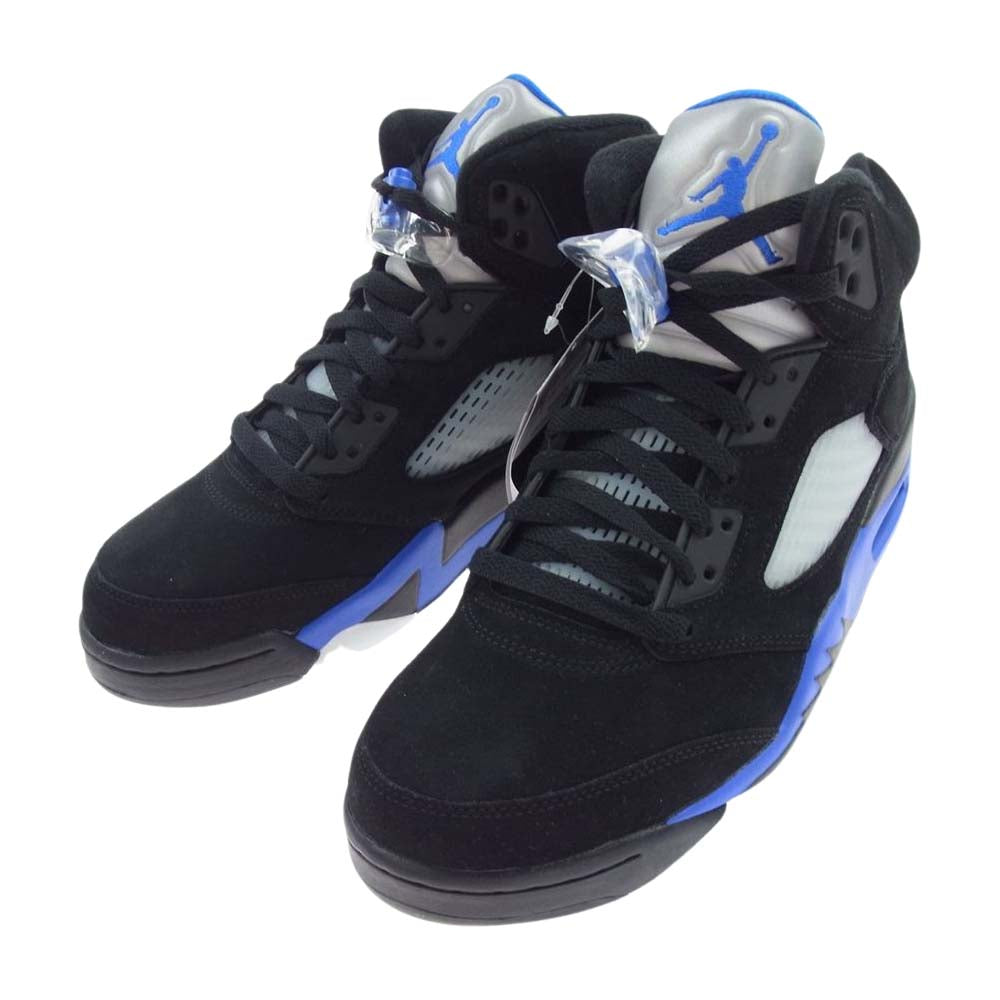 NIKE ナイキ CT4838-004 Air Jordan 5 Retro Racer Blue エアジョーダン 5 レトロ レーサー ブルー スニーカー ブラック系 27.5cm【極上美品】【中古】