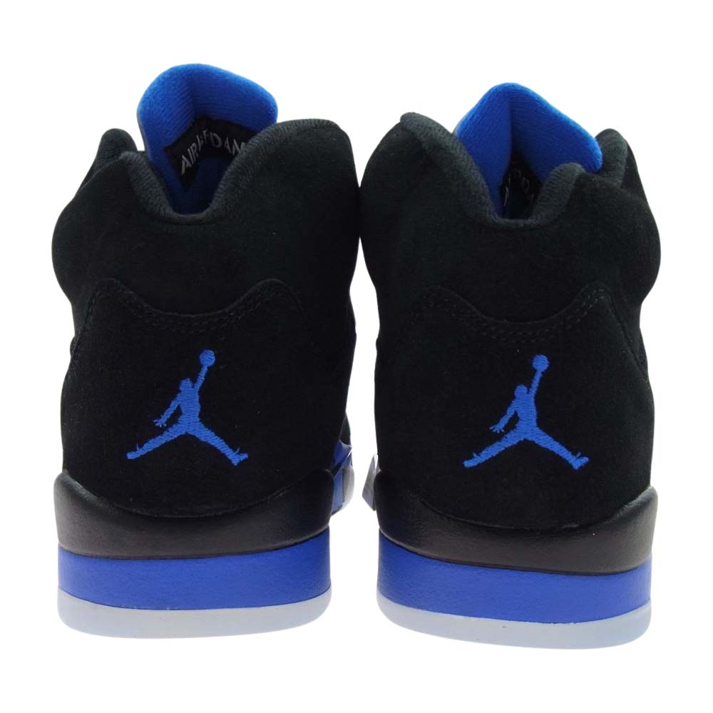 NIKE ナイキ CT4838-004 Air Jordan 5 Retro Racer Blue エアジョーダン 5 レトロ レーサー ブルー スニーカー ブラック系 27.5cm【極上美品】【中古】