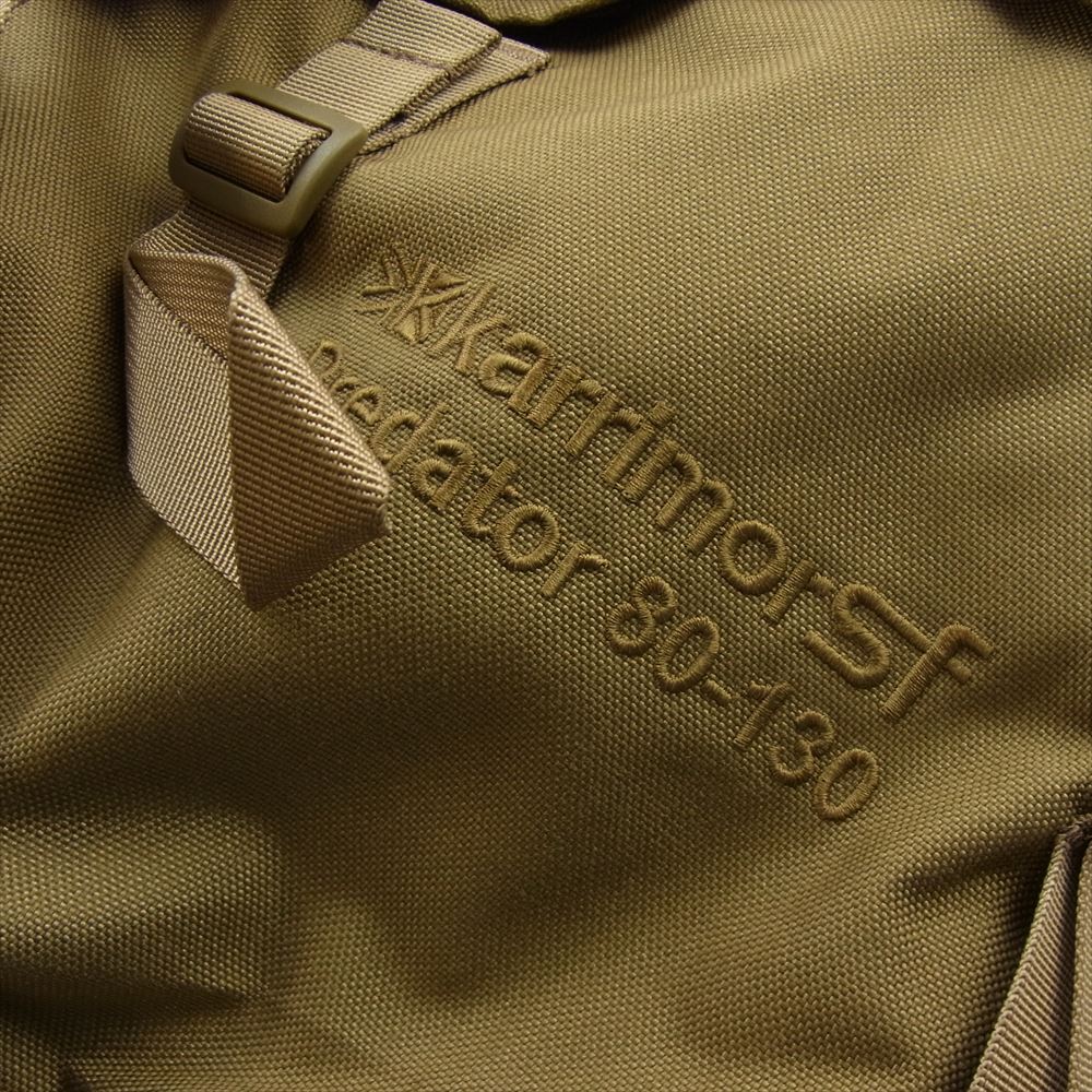 Karrimor カリマー SF predator 80-130 PLCE Modular COYOTE  スペシャルフォース プレデター バックパック リュック カーキ系【新古品】【未使用】【中古】