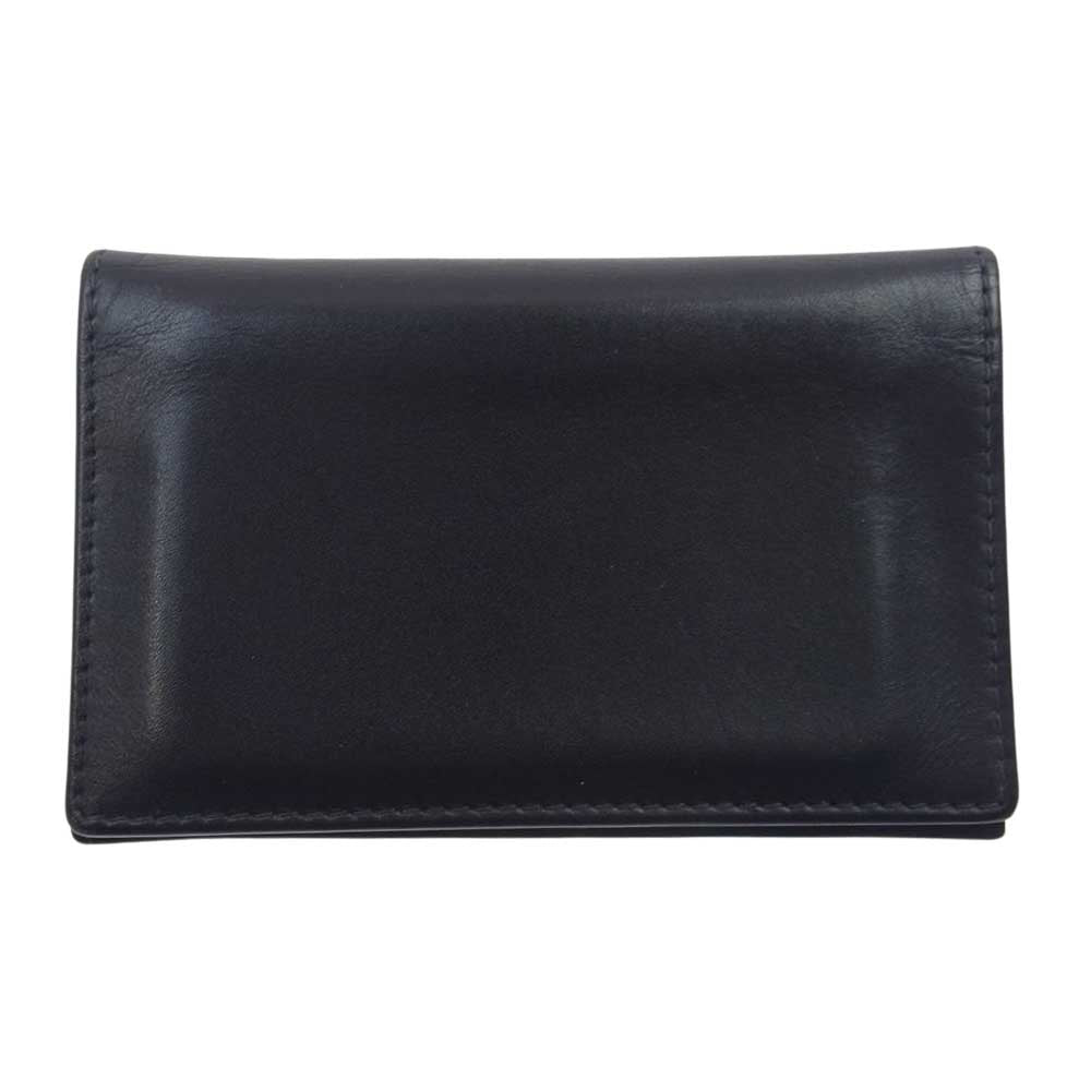 Ettinger エッティンガー ツートーン カードケース 名刺入れ ブラック系【中古】