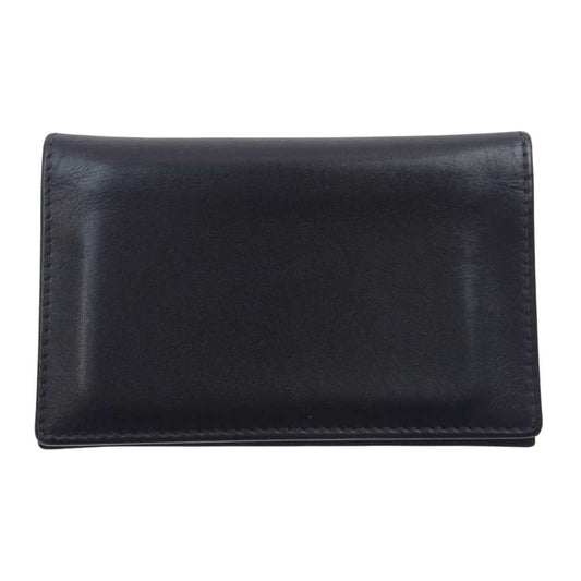 Ettinger エッティンガー ツートーン カードケース 名刺入れ ブラック系【中古】