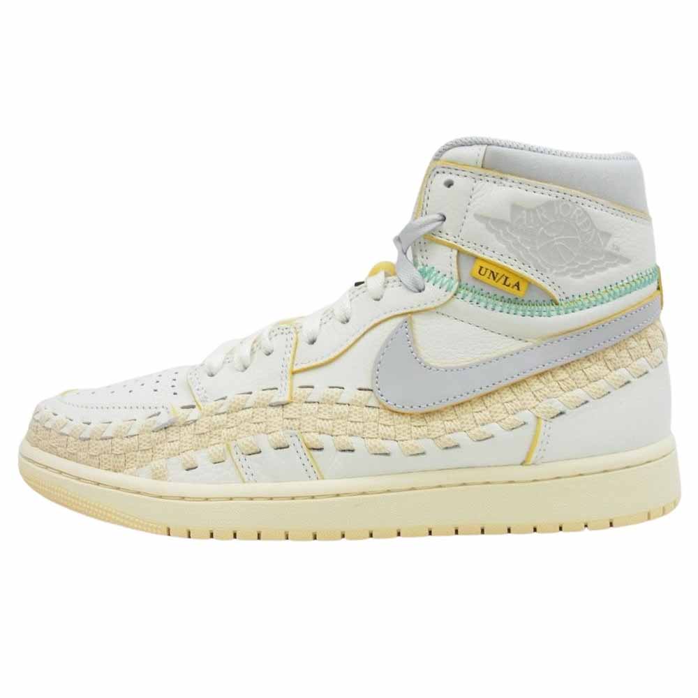 NIKE AIR JORDAN ナイキ ジョーダン FD2565-100 × UNION ユニオン × Bephies Beauty Supply べフィーズ ビューティー サプライ Air Jordan 1 High OG Summer 96 AJ1 エアジョーダン ハイ サマー スニーカー ホワイト系 27cm【新古品】【未使用】【中古】
