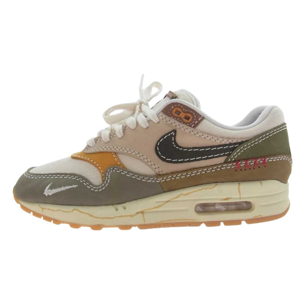 NIKE ナイキ DQ8656-133 WMNS Air Max 1 Premium ウィメンズ エアマックス スニーカー ベージュ系 カーキ系 26.5cm【中古】