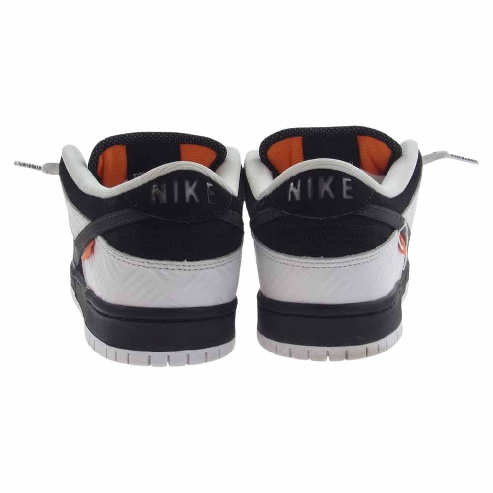 NIKE ナイキ FD2629-100 × TIGHTBOOTH SB Dunk Low Pro QS Black and White タイトブース エスビー ダンクロー スニーカー ブラック系 ホワイト系 26cm【中古】