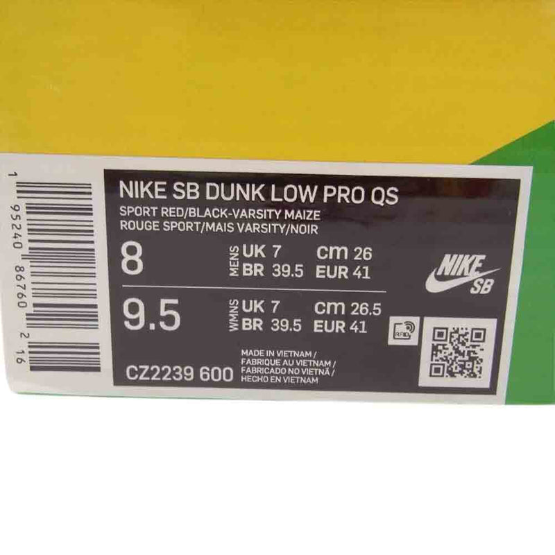 NIKE ナイキ CZ2239-600 SB Dunk Low What The Paul エスビー ワットザポール ダンクロー スニーカー マルチカラー系 26cm【中古】