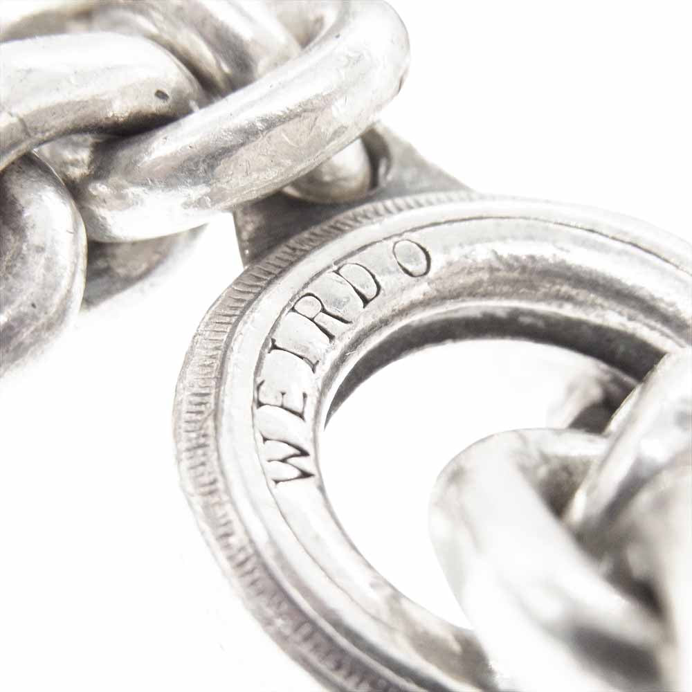 WEIRDO ウィアード 5.60-15 HOTROD BRACELET ホットロッド チェーン ブレスレッド  シルバー系【中古】