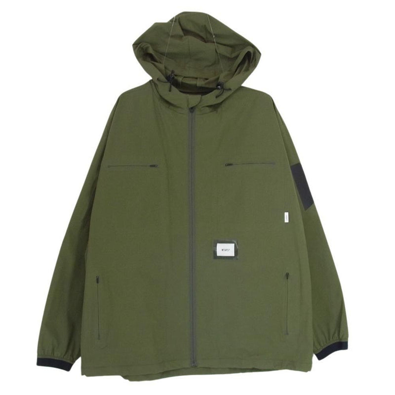 WTAPS ダブルタップス 19SS  191OJOKD-JKM01 x OAKLEY KEYS JACKET POLY RIPSTOP オークリー キーズ ジャケット リップストップ ダークブラッシュ グリーン系 XS USEU XS  JPN S【中古】