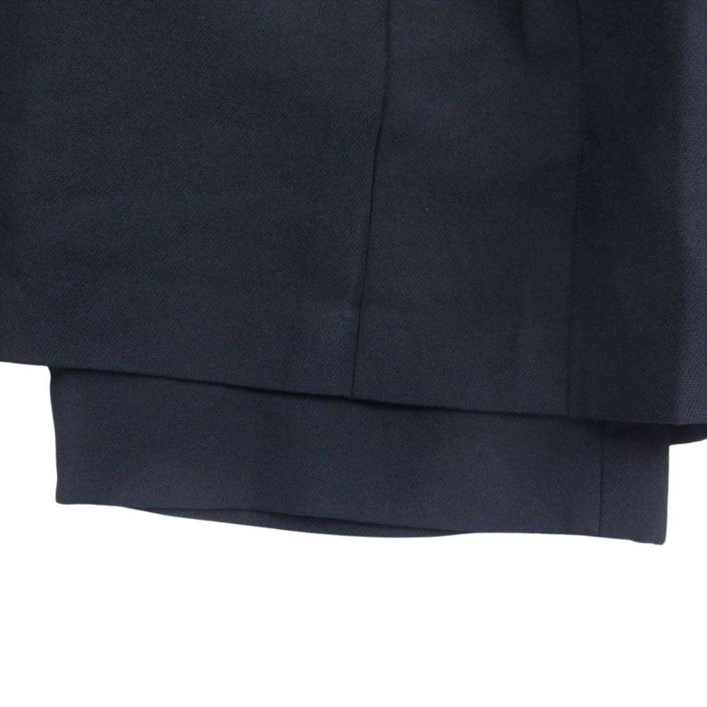 COMME des GARCONS HOMME PLUS コムデギャルソンオムプリュス PO-P076 変形 巻き ラップ スカート プリーツ ショート パンツ  ブラック系 M【中古】