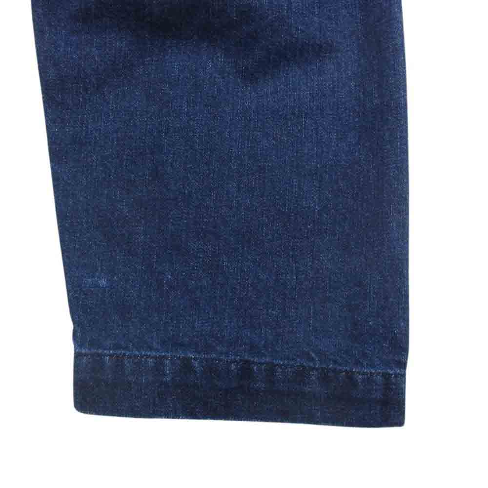 COMME des GARCONS HOMME PLUS コムデギャルソンオムプリュス PH-P063 ポケット素材切替 サルエル デニム パンツ インディゴブルー系 XS【中古】