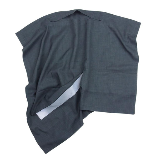 ISSEY MIYAKE イッセイミヤケ me ミー 19AW MI93FK751 リフレクター 変形 フレンチスリーブ カットソー　 グレー系【中古】