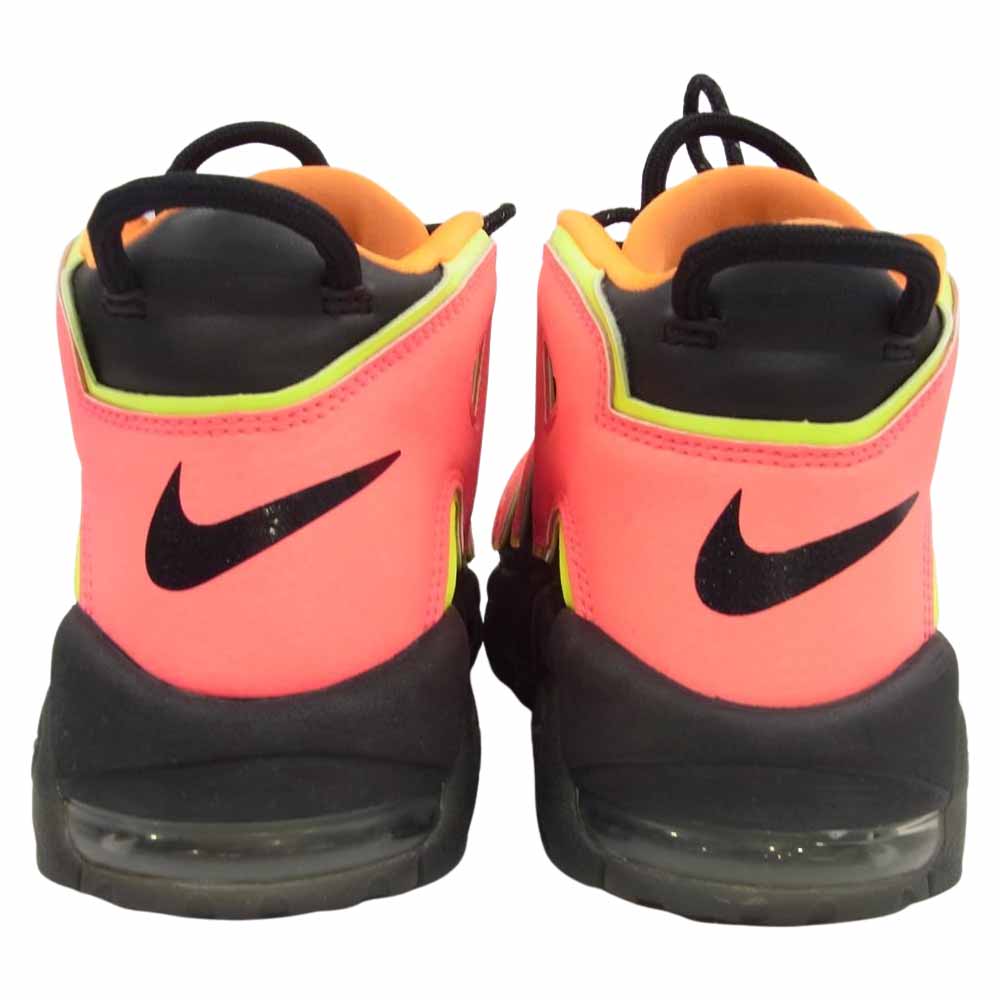 NIKE ナイキ 917593-002 WMNS AIR MORE UPTEMPO HOT PUNCH ウィメンズ エアモアアップテンポ ホットパンチ モアテン スニーカー ブラック系 26cm【中古】