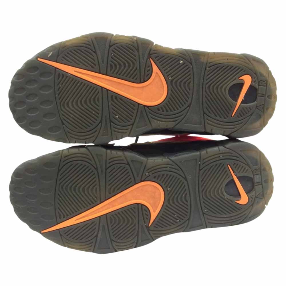 NIKE ナイキ 917593-002 WMNS AIR MORE UPTEMPO HOT PUNCH ウィメンズ エアモアアップテンポ ホットパンチ モアテン スニーカー ブラック系 26cm【中古】
