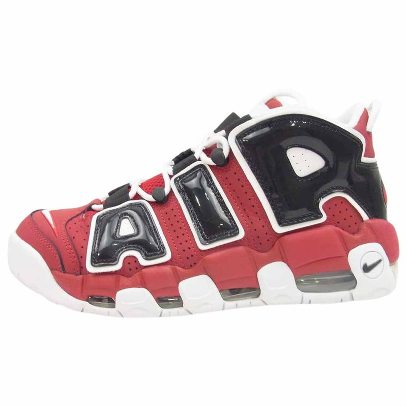 NIKE ナイキ 921948-600 AIR MORE UPTEMPO ’96 VARSITY RED WHITE BLACK エアモアアップテンポ モアテン バーシティレッド ホワイト ブラック スニーカー レッド系 27cm【中古】