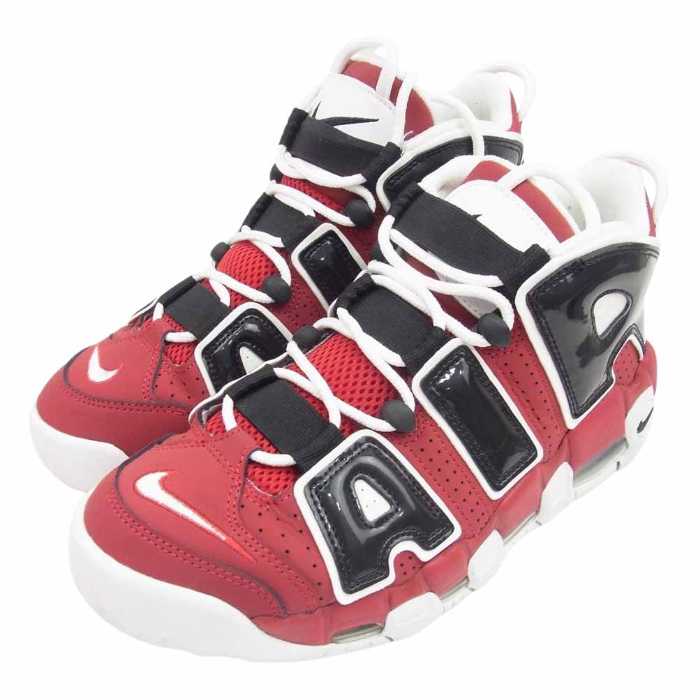 NIKE ナイキ 921948-600 AIR MORE UPTEMPO ’96 VARSITY RED WHITE BLACK エアモアアップテンポ モアテン バーシティレッド ホワイト ブラック スニーカー レッド系 27cm【中古】