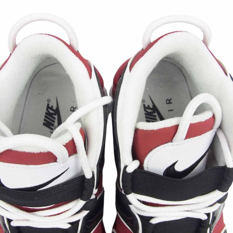 NIKE ナイキ 921948-600 AIR MORE UPTEMPO ’96 VARSITY RED WHITE BLACK エアモアアップテンポ モアテン バーシティレッド ホワイト ブラック スニーカー レッド系 27cm【中古】