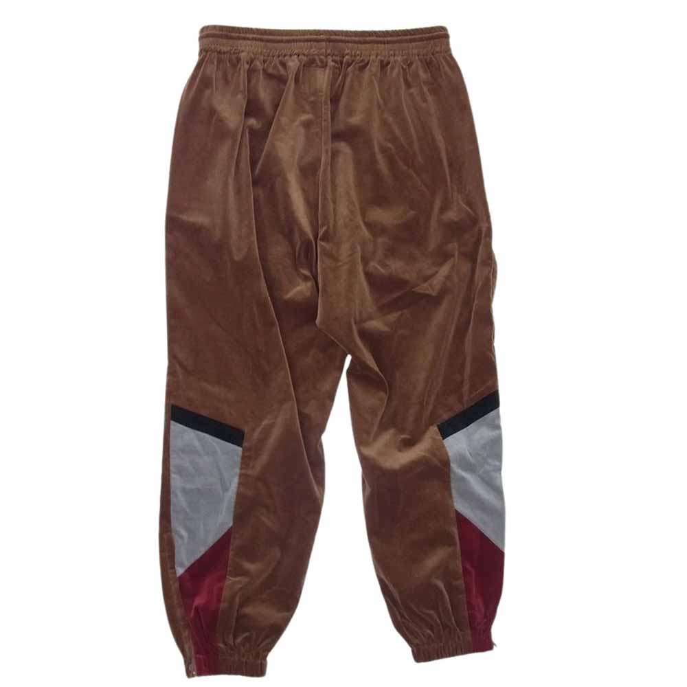 WACKO MARIA ワコマリア 23AW 23FW-WMO-TP06 VELVETEEN TRACK PANTS ベルベット トラック パンツ ブラウン系 M【極上美品】【中古】