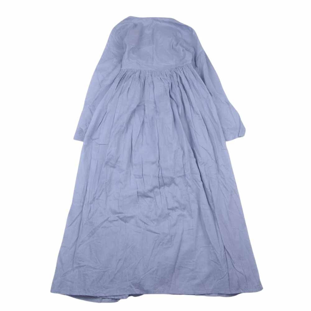 Spick and Span スピックアンドスパン ne Quittez pas ヌキテパ 別注 長袖 ワンピース ブルー系【中古】