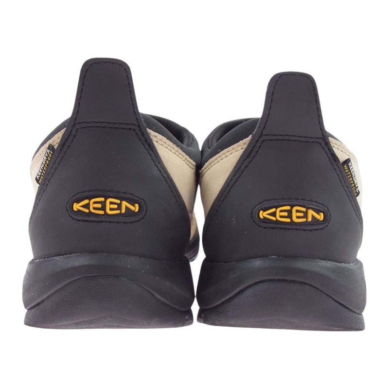 KEEN キーン 1023838 GLIESER MOC WATERPROOF グリーザー モック ウォータープルーフ ブーツ ベージュ系 27cm【中古】