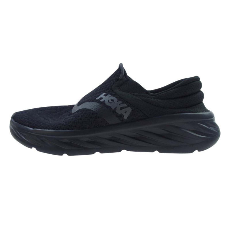 HOKA ONE ONE ホカ オネオネ 1119397 ORA RECOVERY SHOE 2 オラ リカバリー シュー 2 スニーカー ブラック系 26cm【中古】