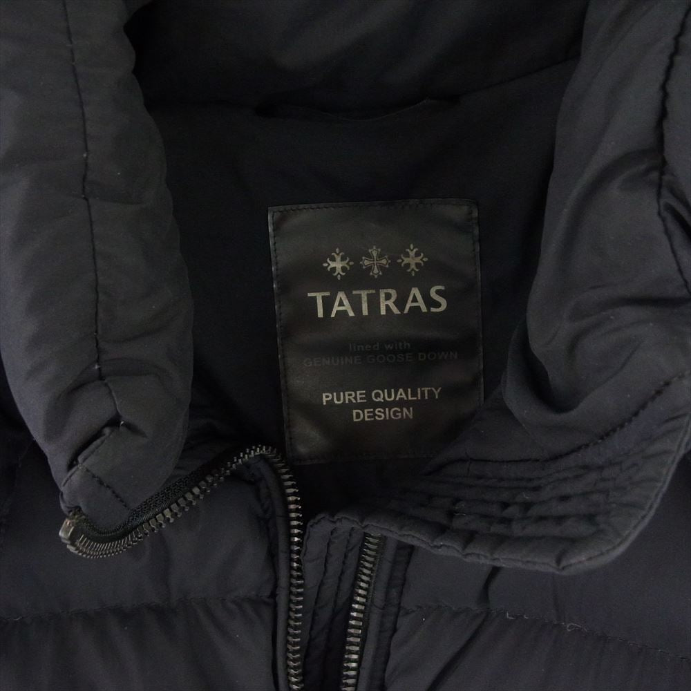 TATRAS タトラス MTA17A4370 国内正規品 GESSO ジェッソ ダウン ジャケット  ブラック系 04【中古】
